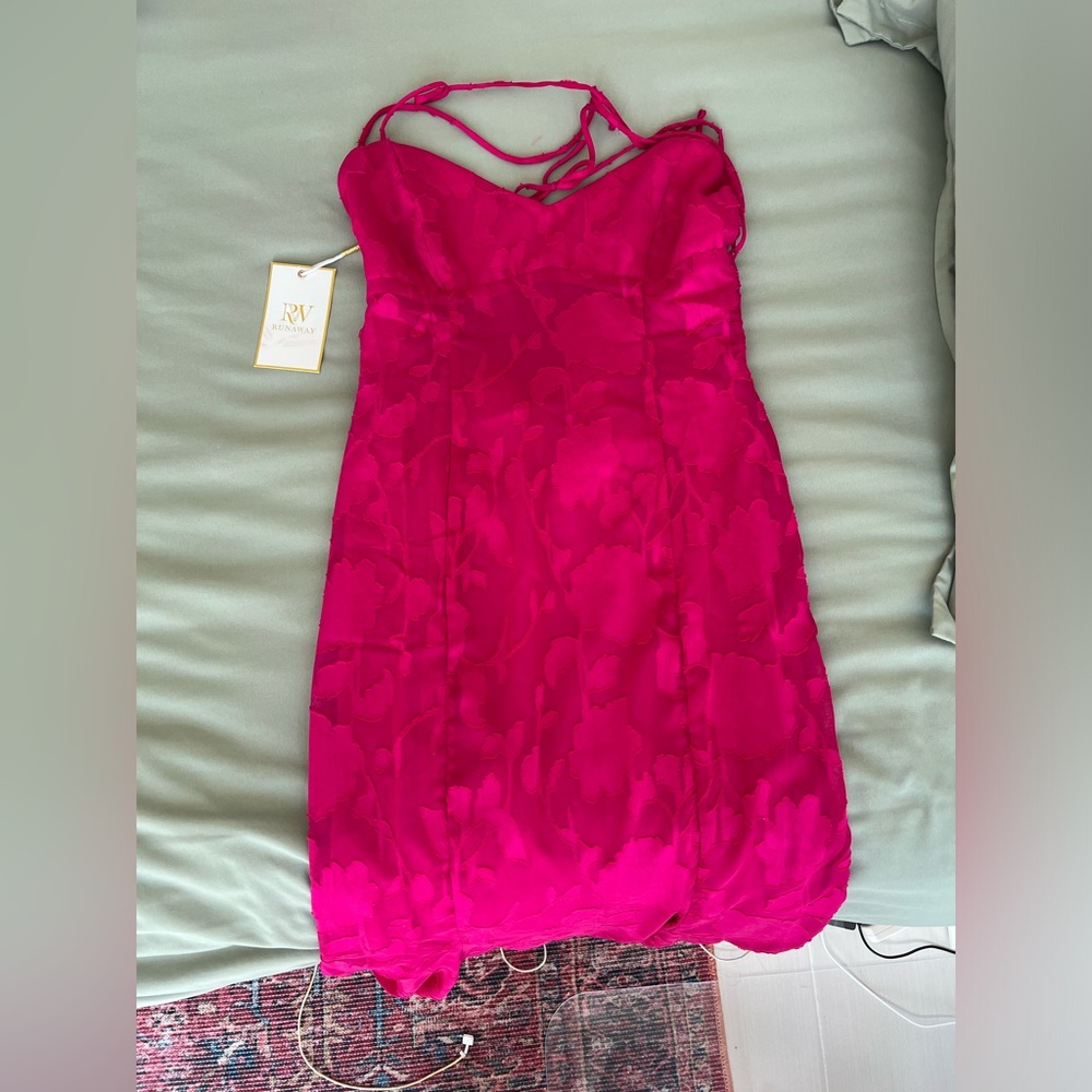 FLORENZA MAXI DRESS - FUCHSIA